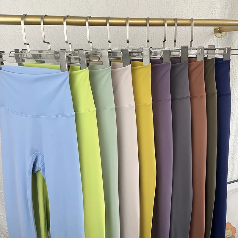 Premium High-Waisted Leggings: Naked Feeling, Push-Up Fitness Yoga Pants for Women - Hot Sale